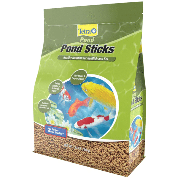 TetraPond Pond Sticks, Pond Fish Food, for Goldfish and Koi, 1.72 Pounds