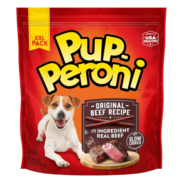 Pup-Peroni Dog Treats, Original Beef Flavor, 38 Ounce, Made with Real Beef