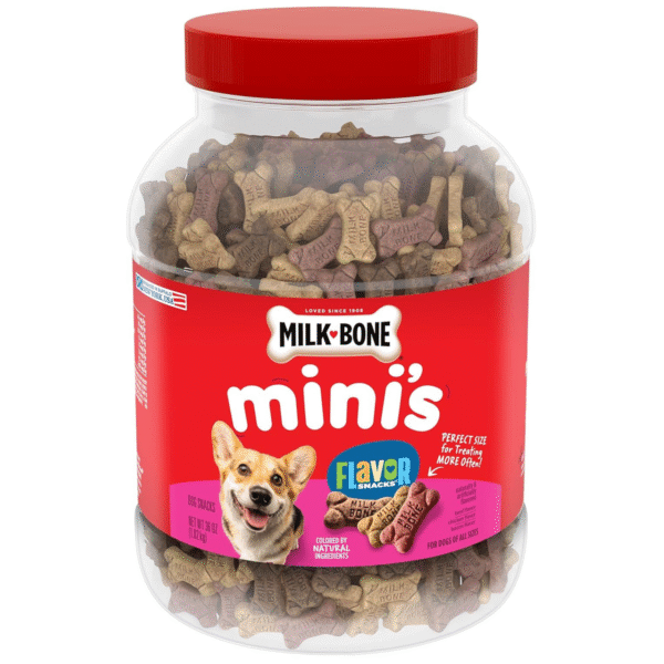 Milk-Bone Mini's Flavor Snacks Dog Treats, 36 Ounce