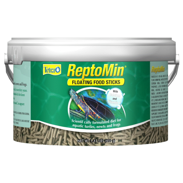 Tetra ReptoMin Floating Food Sticks, For Aquatic Turtles, Newts And Frogs, 1.43 Pounds
